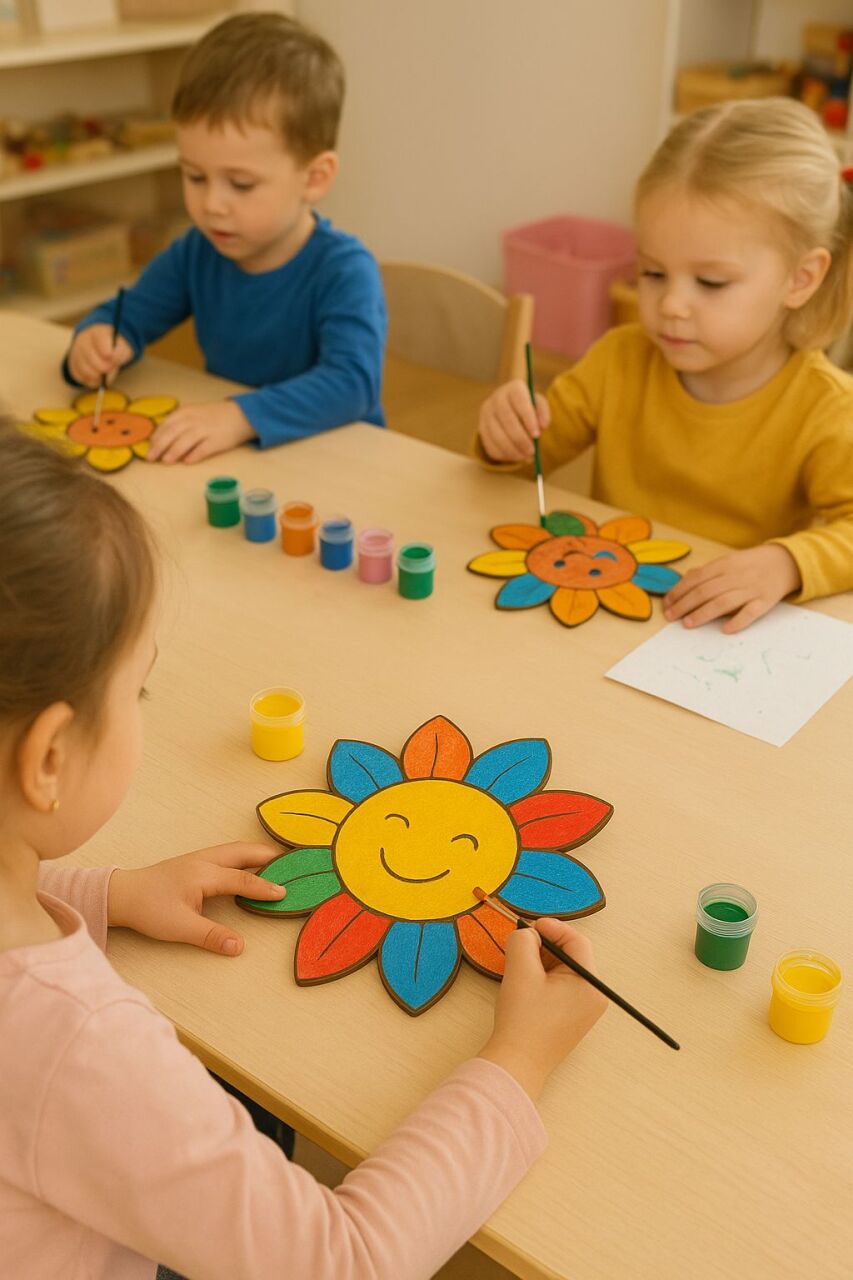 Çocuklar İçin Ahşap Boyama Etkinliğinin Gelişime Katkıları