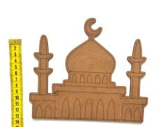 Ahşap Boyama Cami Maketi Ahşap Boyama Objesi