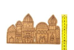 Ahşap Boyama Ramazan Temalı Cami Mandala Ahşap Boyama Objesi