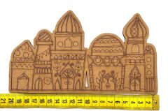 Çocuklar İçin Ahşap Boyama Ramazan Mandala Okul Öncesi