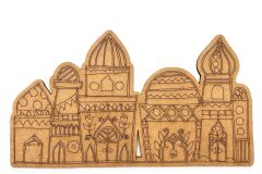 Ahşap Boyama Ramazan Temalı Cami Mandala Ahşap Boyama Objesi