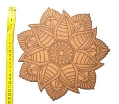 Çocuklar İçin Ahşap Boyama Mandala Okul Öncesi Etkinlik