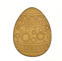 10'lu Paket Ahşap Boyama Yumurta Mandala Çoçuk Etkinlik Kreş Etkinlik Hobi Seti Hobi Kit