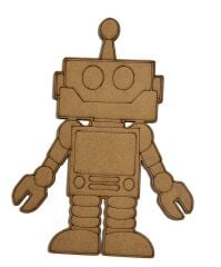 10'lu Paket Ahşap Boyama Bilişim Haftası Robot Ahşap Boyama Etkinliği