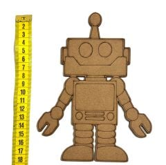 10'lu Paket Ahşap Boyama Bilişim Haftası Robot Ahşap Boyama Etkinliği