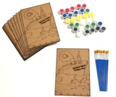 10'lu Paket Ahşap Boyama 19 MAYIS Bandırma Vapuru Ahşap Boyama Etkinliği