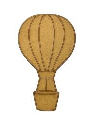 Ahşap Boyama Uçan Balon Sıcak Hava Balonu Ahşap Boyama Objesi