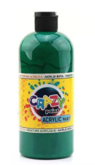 Crazy Akrilik Boya 550 GR Akrilik Paint YEŞİL