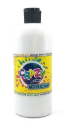 Crazy Akrilik Boya 550 GR Akrilik Paint BEYAZ