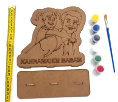 10'lu Paket Ahşap Boyama Babalar Günü Etkinliği Hediye (5 KIZ-5 ERKEK) Sayı Bildirebilirsiniz