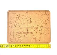 AHŞAP BOYAMA PUZZLE YAPBOZ