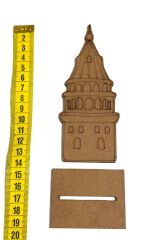 Ahşap Boyama İstanbul Temalı Ayosofya Kız Kulesi