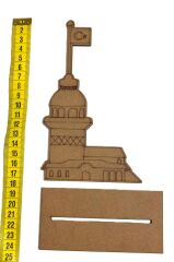 Ahşap Boyama İstanbul Temalı Ayosofya Kız Kulesi