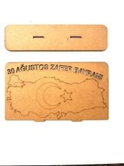 Çocuklar İçin Ahşap Boyama 30 Ağustos Bayramı Okul Öncesi