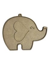 Çocuklar İçin Ahşap Boyama Fil Boncuk Süsleme