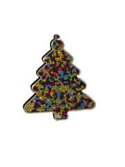 Çocuklar İçin Ahşap Boyama Çam Ağacı Boncuk Süsleme