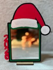 Çocuklar İçin Ahşap Boyama Yılbaşı Etkinliği Aynalı