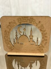 Çocuklar İçin Ahşap Boyama Ramazan Etkinliği