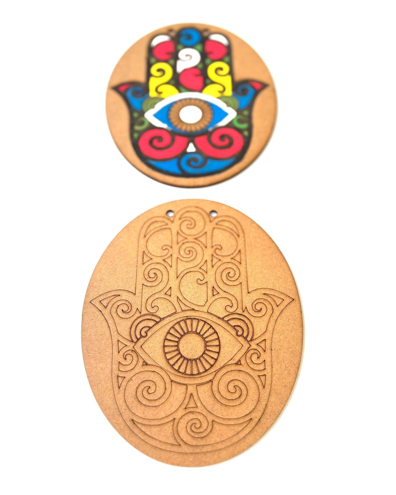 Çocuklar İçin Ahşap Boyama Fatma Ana Eli Süs Okul Öncesi