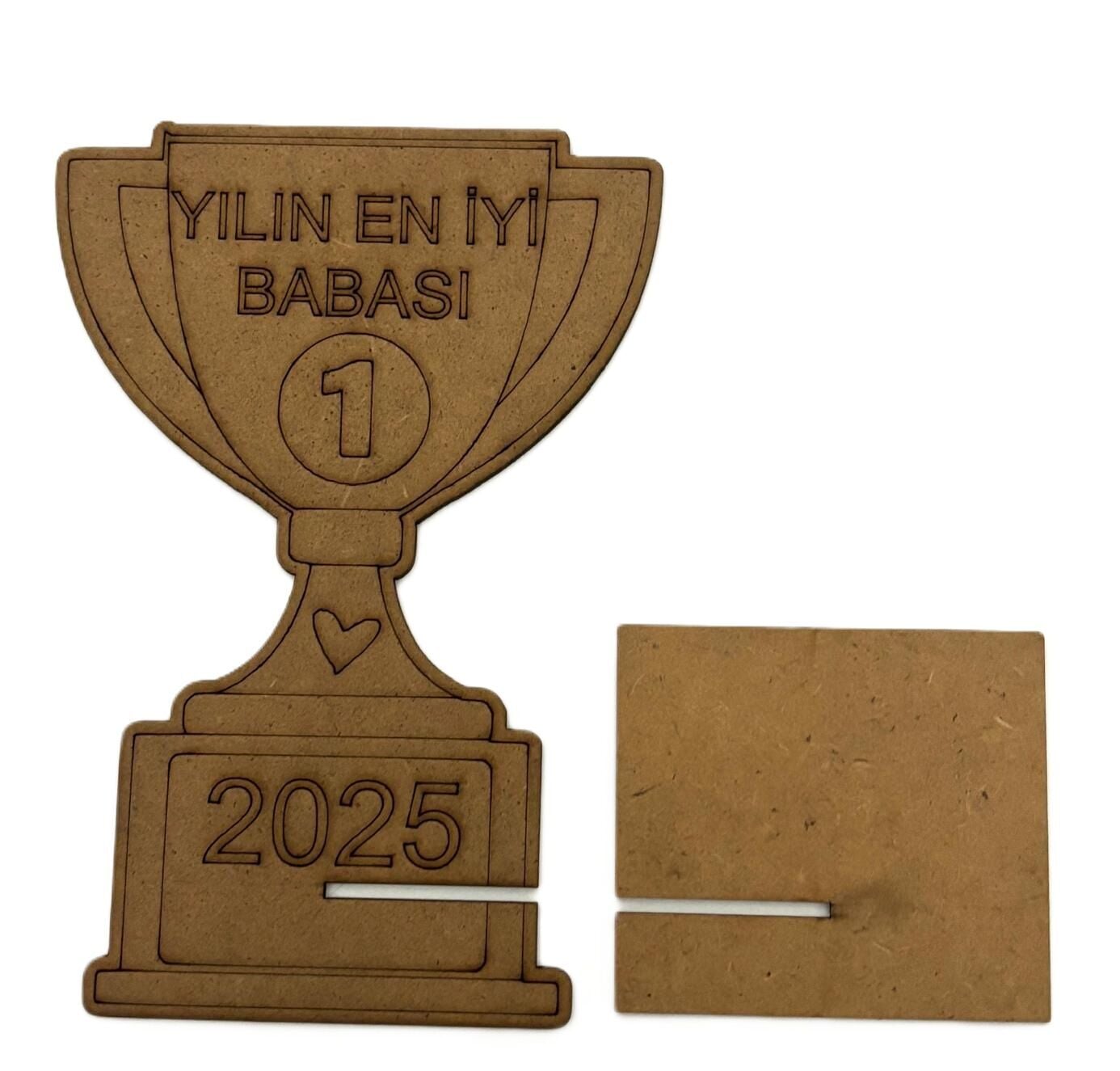 Çocuklar İçin Ahşap Boyama Babalar Günü Etkinlik Okul Öncesi