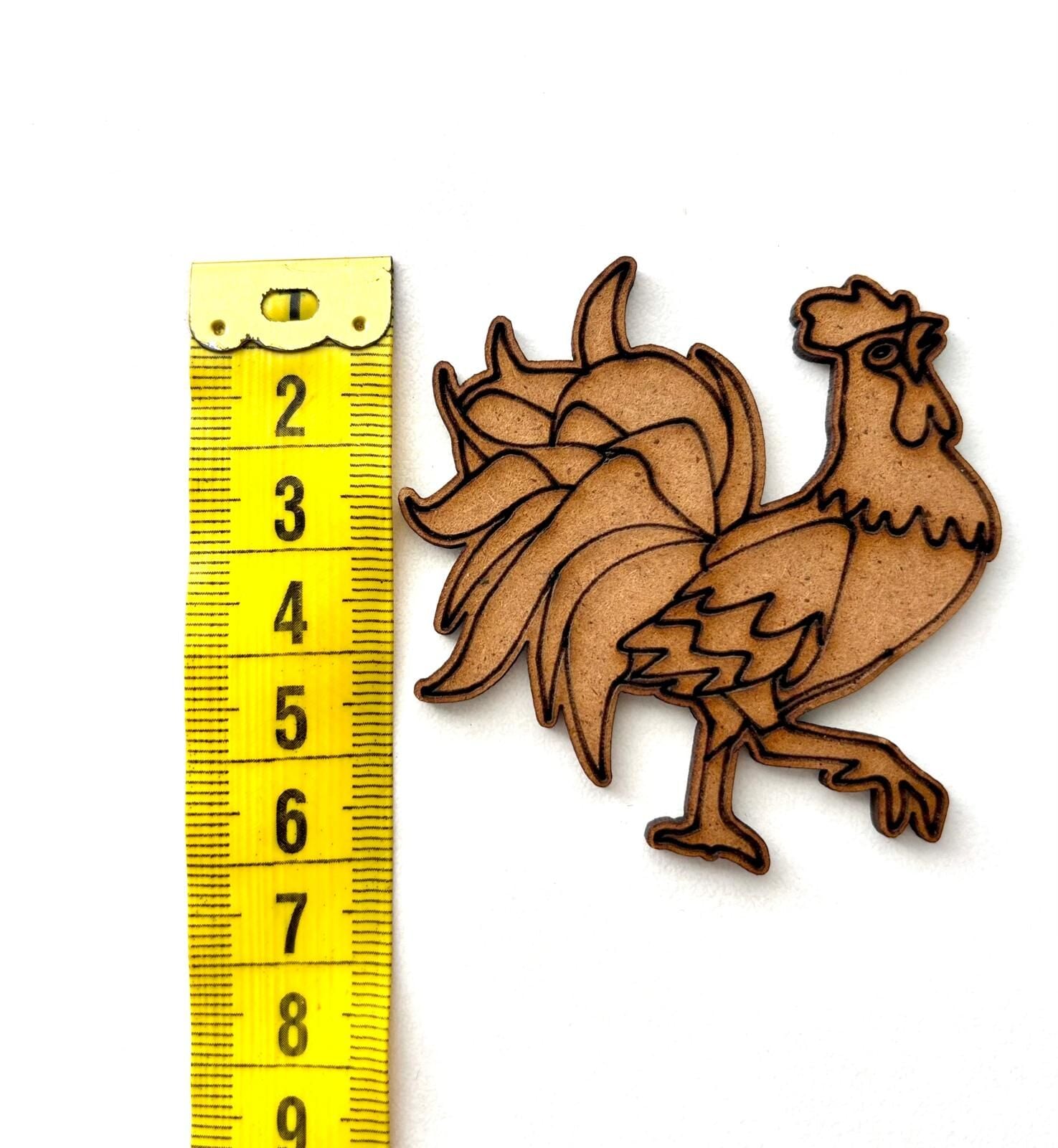 10 Adet Çocuklar İçin Ahşap Boyama Karışık Hayvan Figürü