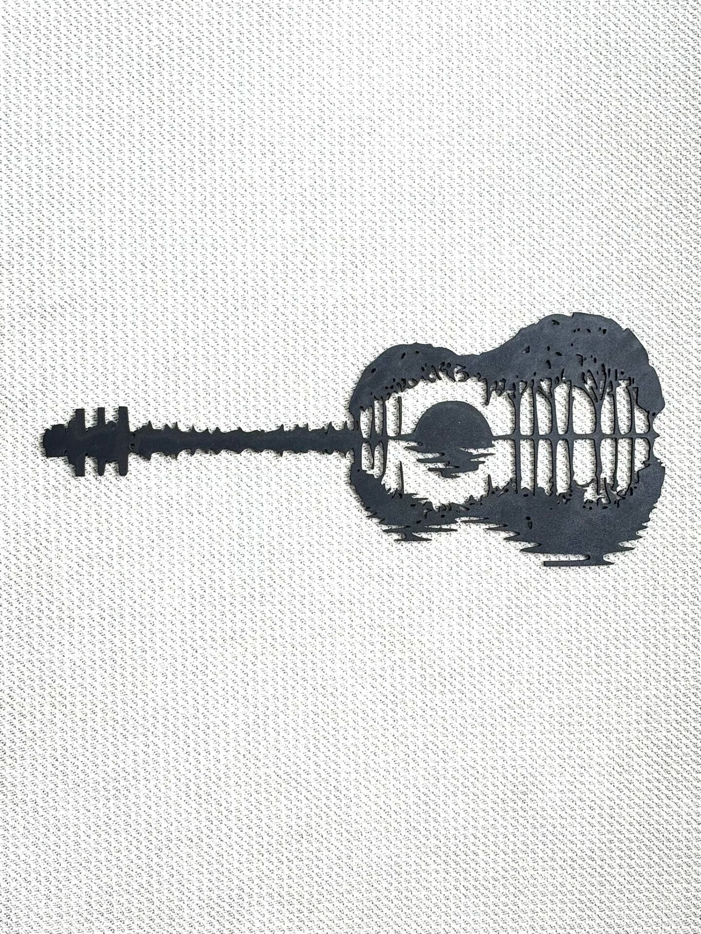 Stüdyo Ev Duvar Süsü Müzisyen Duvar Süsü Gitar Görseli