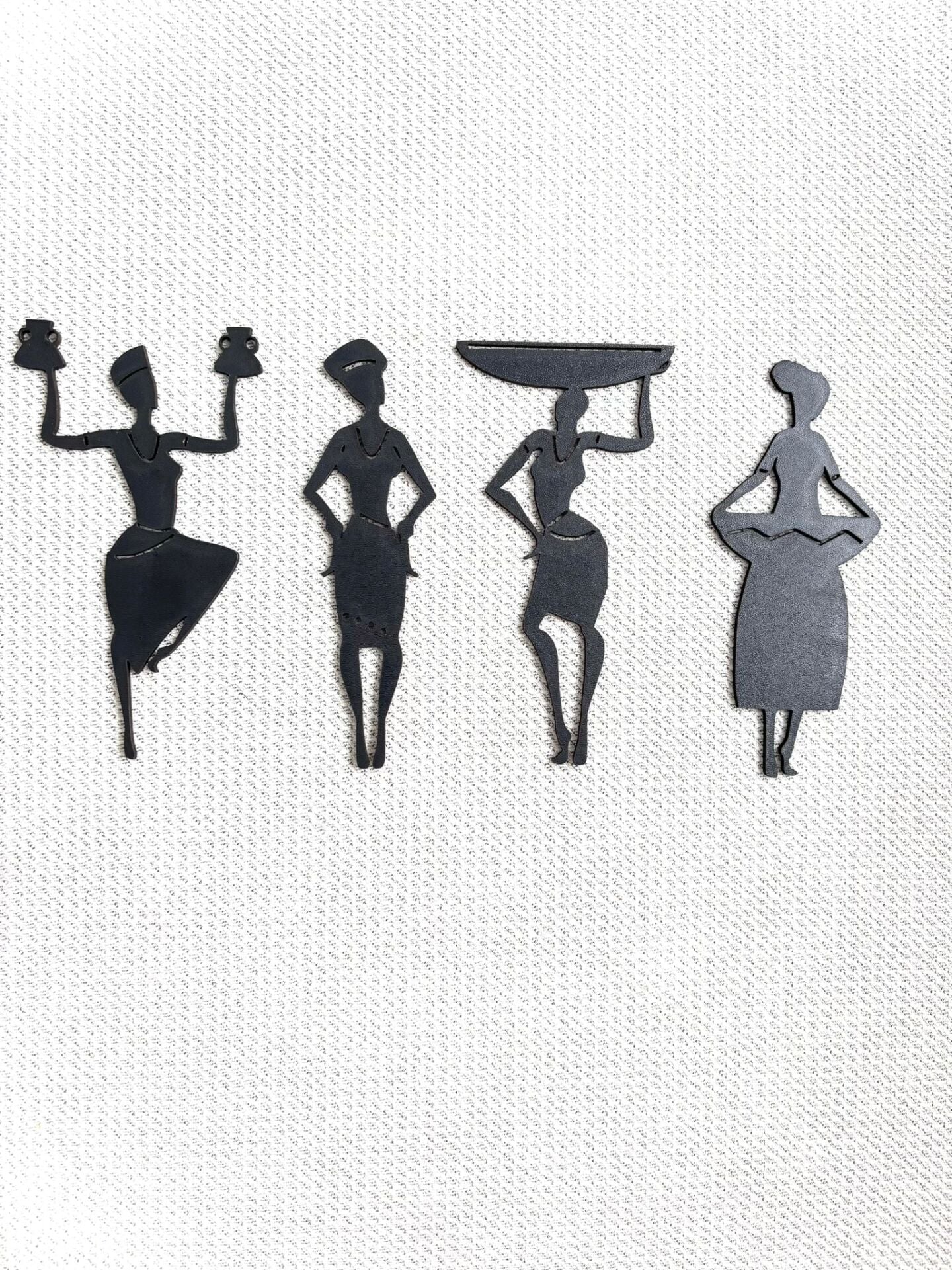 Ev Ofis Duvar Süsü Otantik Afrikalı Kadınlar Duvar Süsü