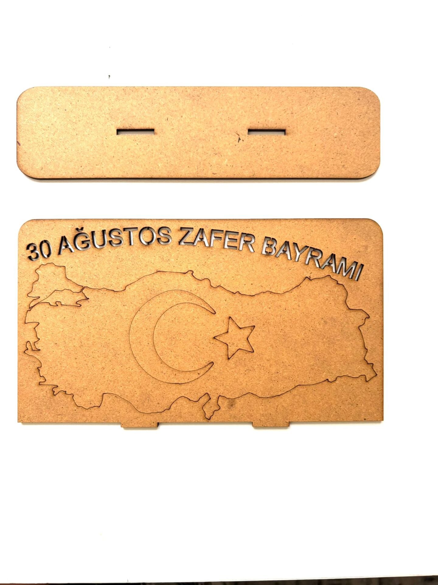 Çocuklar İçin Ahşap Boyama 30 Ağustos Bayramı Okul Öncesi