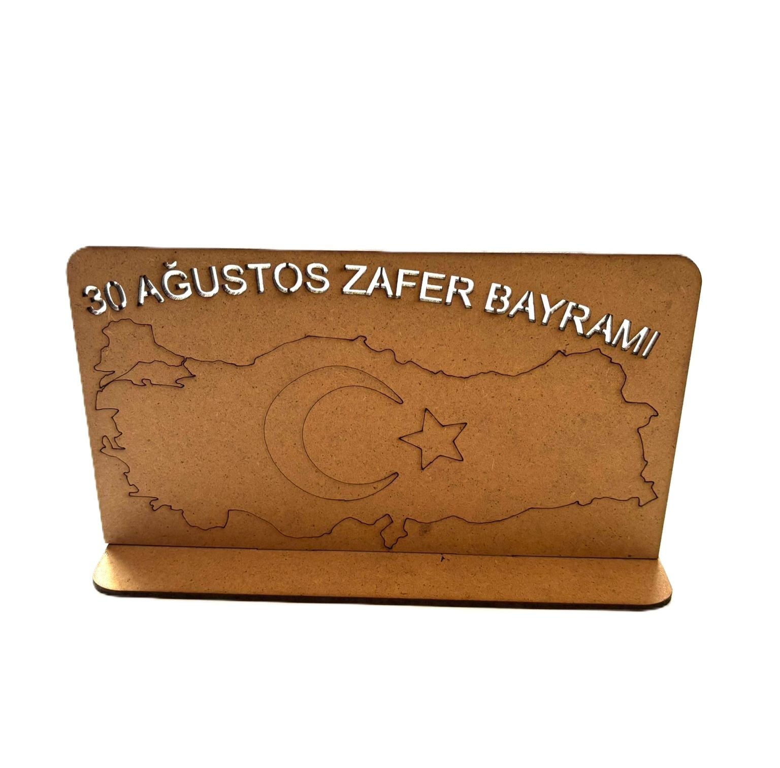 Çocuklar İçin Ahşap Boyama 30 Ağustos Bayramı Okul Öncesi