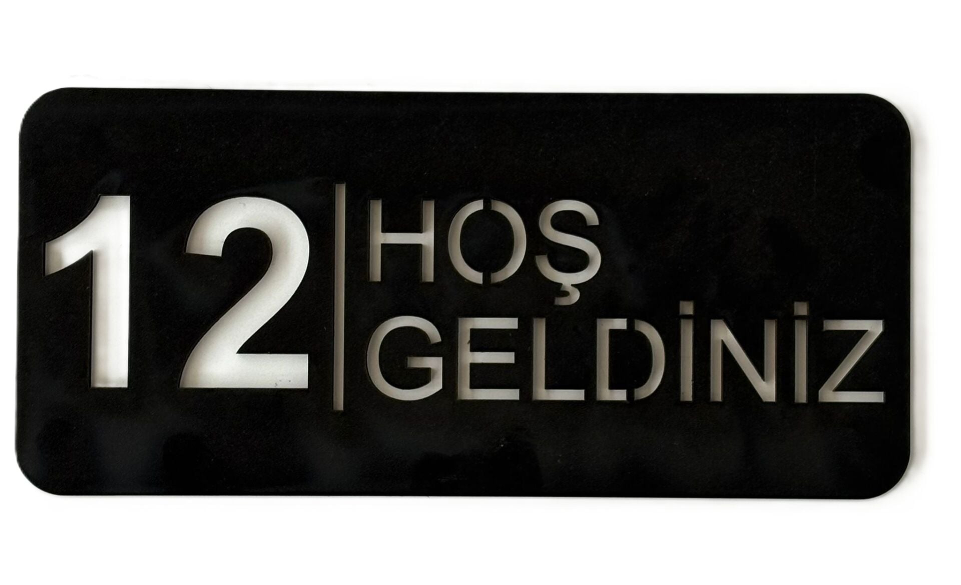 Kapı Süsü Hoş Geldiniz Tabelası