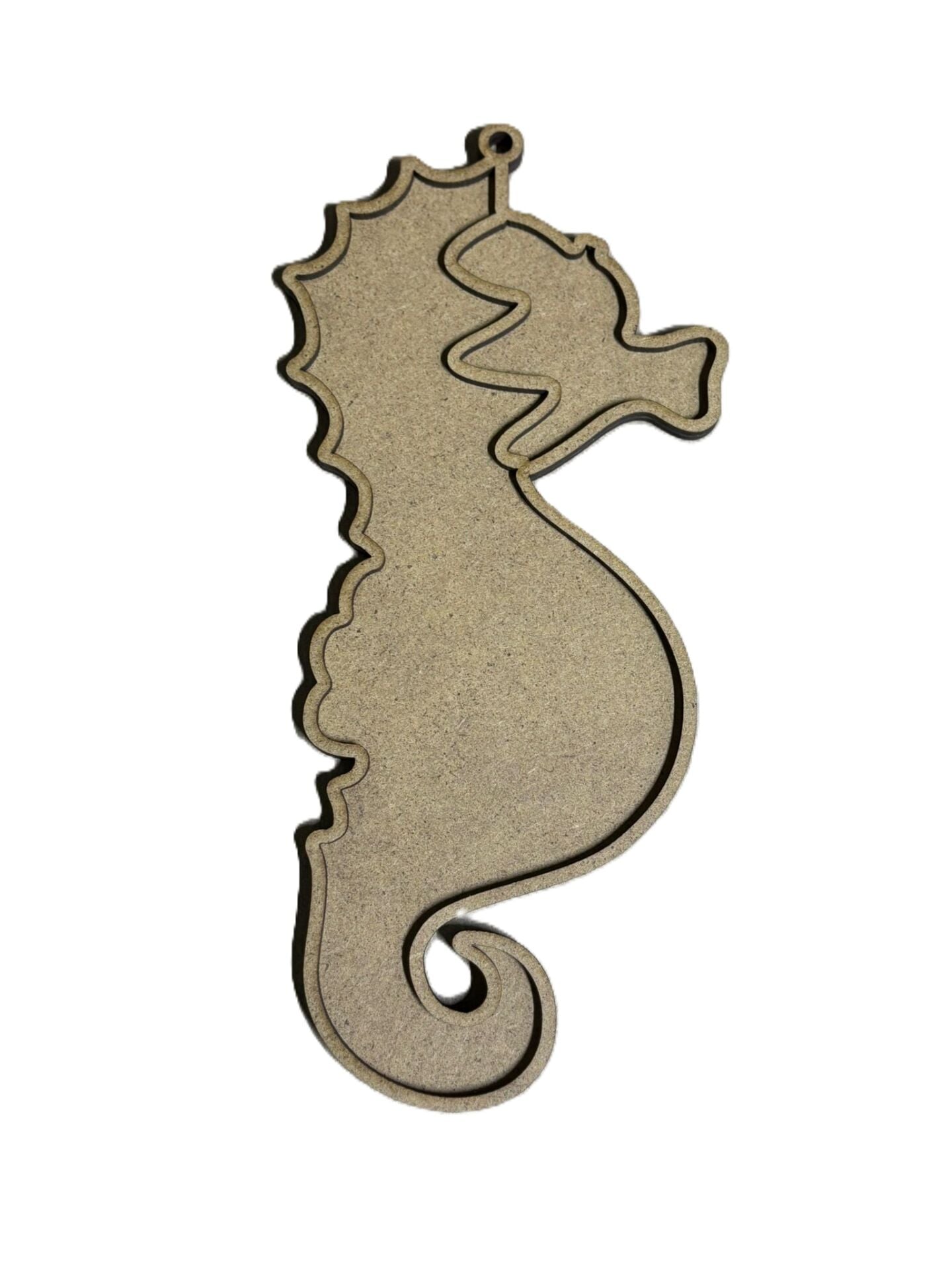 Çocuklar İçin Ahşap Boyama Deniz Atı Boncuk Süsleme