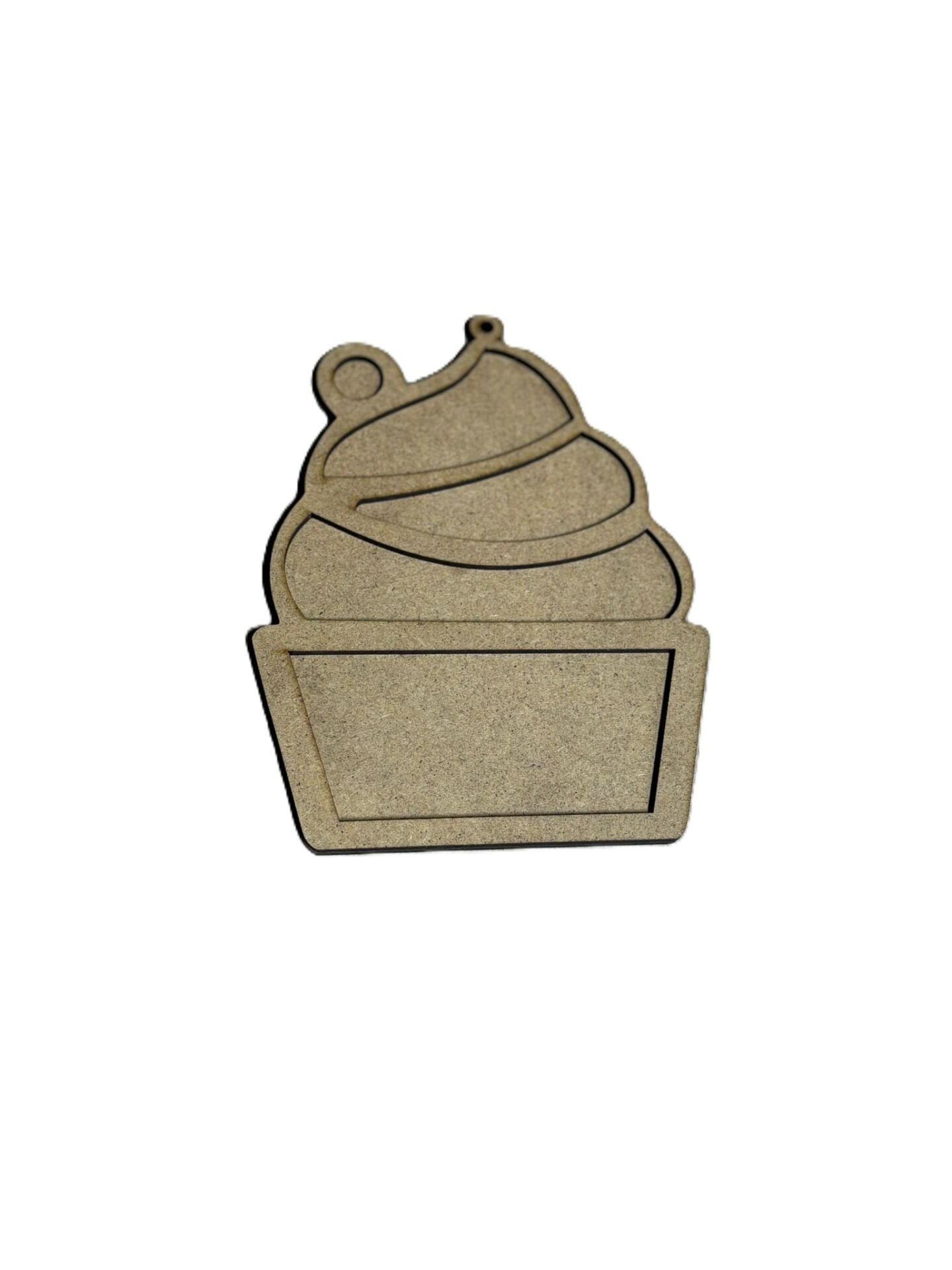 Çocuklar İçin Ahşap Boyama İce Cream Dondurma Boncuk Süsleme