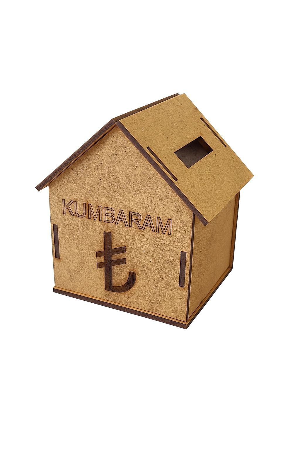 Çocuklar İçin Ahşap Boyama Ahşap Kumbara Hediyelik