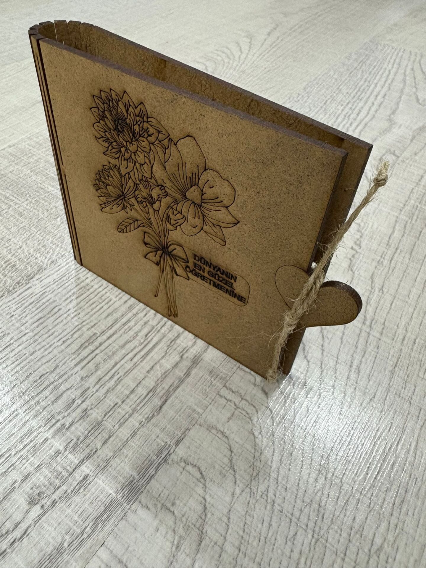 Çocuklar İçin Ahşap Boyama Öğretmenler Günü Anneler Günü