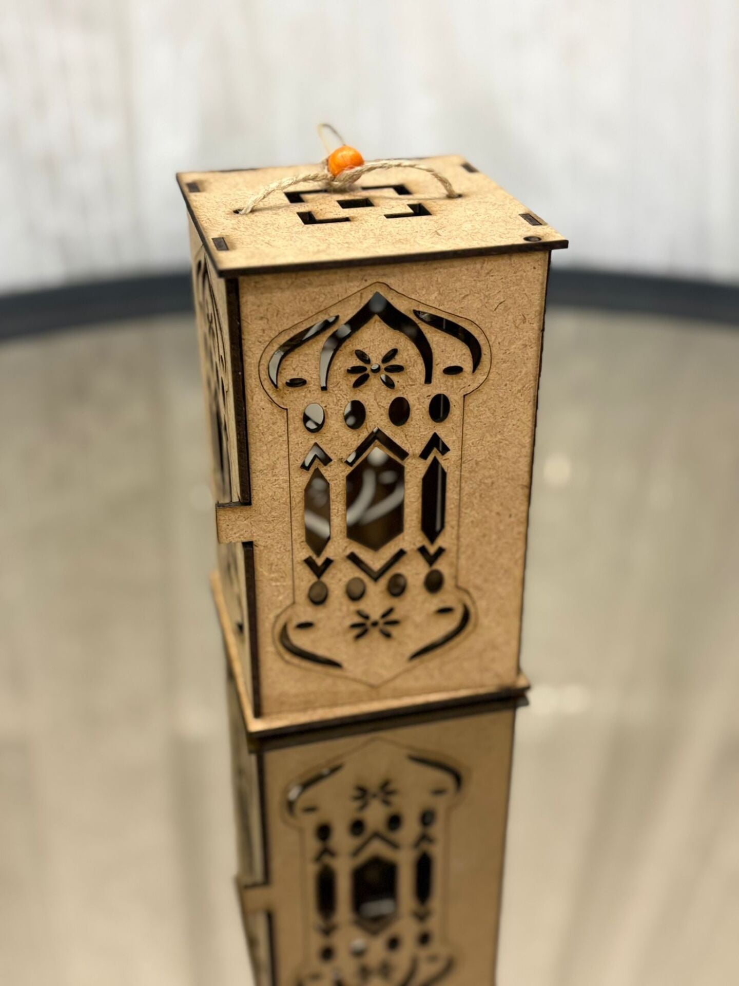 Çocuklar İçin Ahşap Boyama Ramazan Kandili Feneri