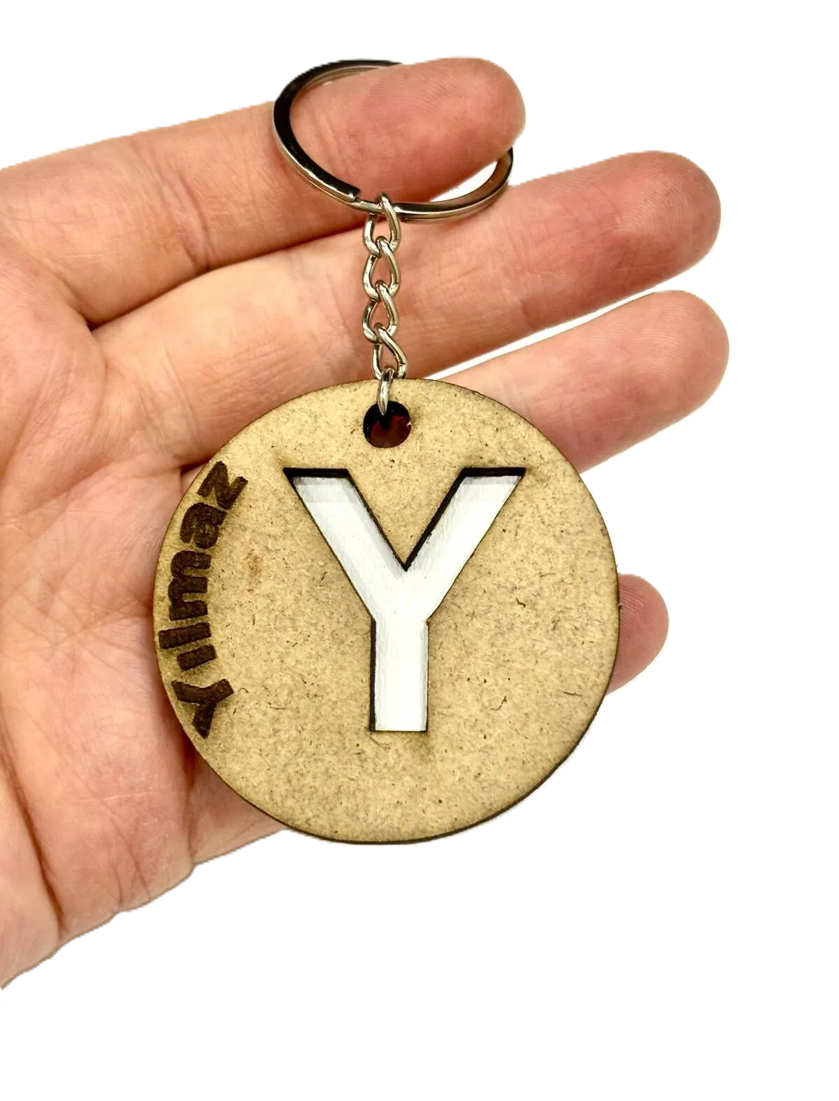 İsme Özel Anahtarlık Modeli Ahşap Anahtarlık