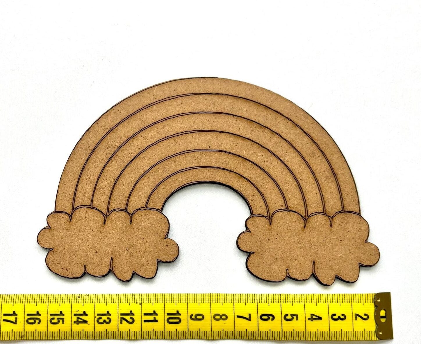 Çocuklar İçin Ahşap Boyama Gökkuşağı Desenli Okul Öncesi
