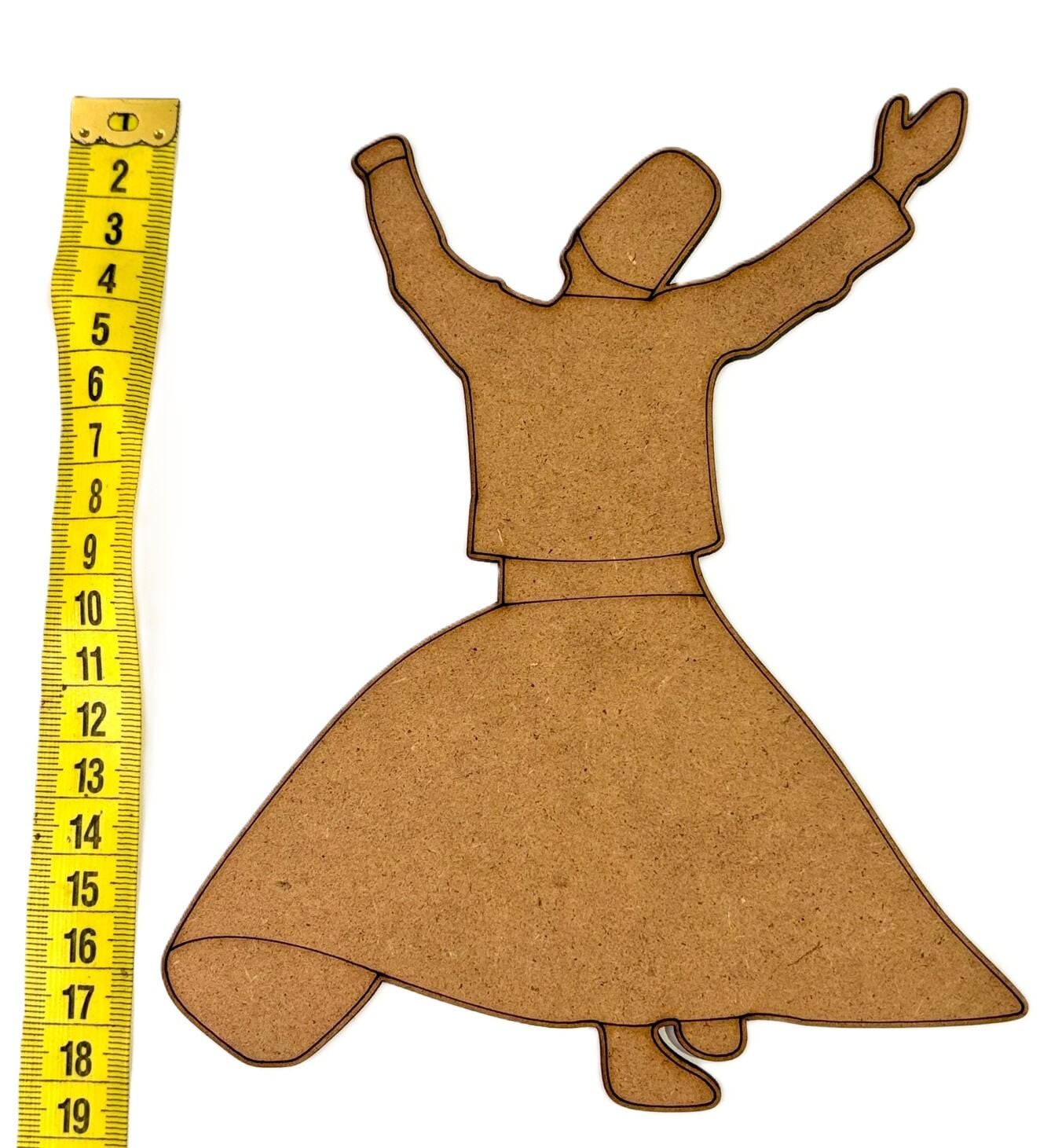 Çocuklar İçin Ahşap Boyama Semazen Temalı Okul Öncesi