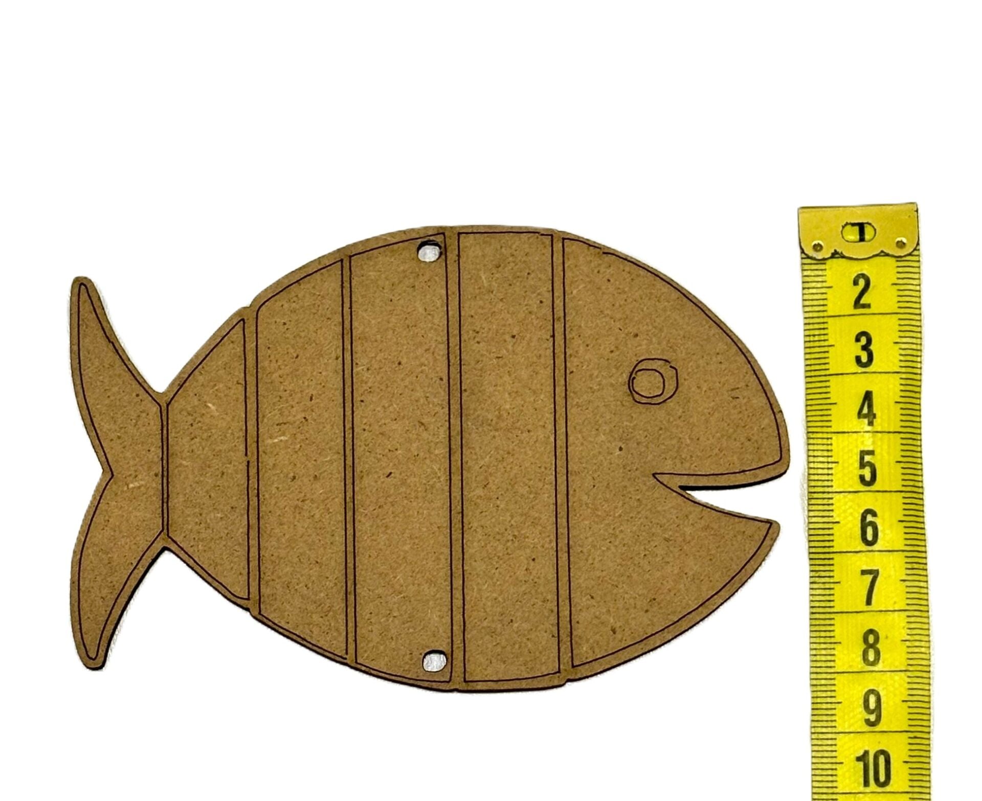 Çocuklar İçin Ahşap Boyama Balık Seti Hobi Kiti Okul Öncesi