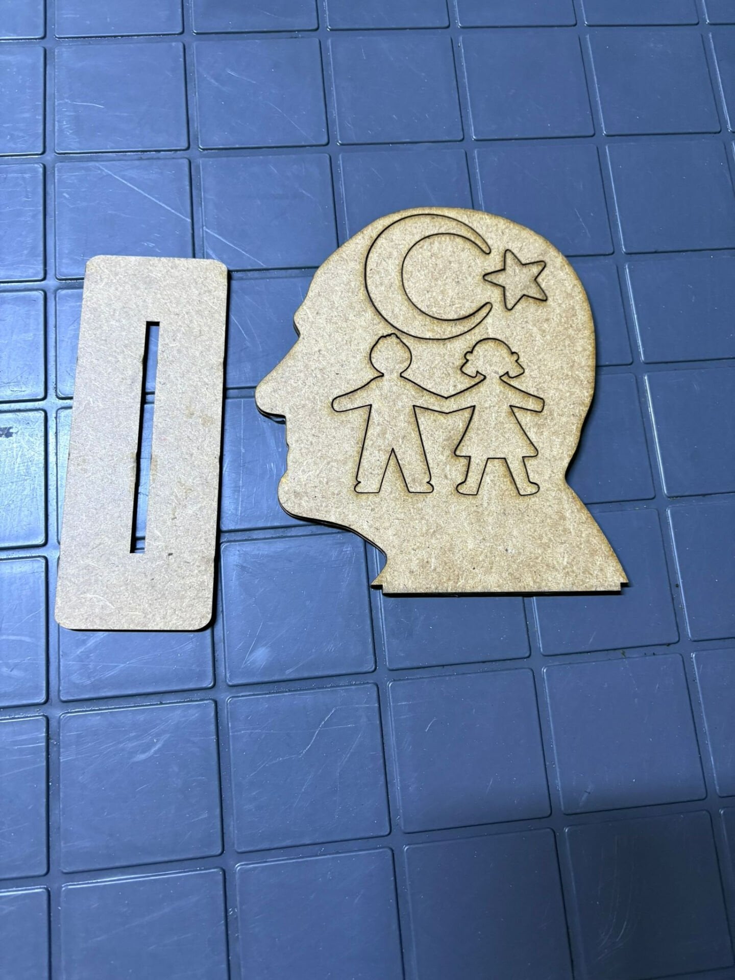 Çocuklar İçin Ahşap Boyama MTak Tak Çıkar Seti