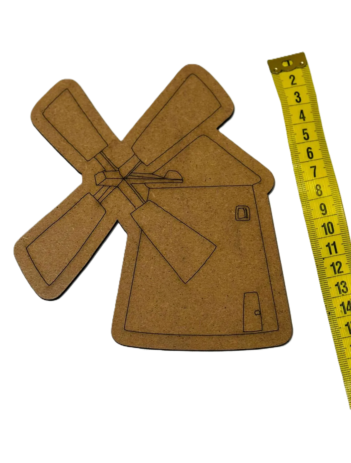 Ahşap Boyama Seti Yel Değirmeni Ahşap Boyama Objesi